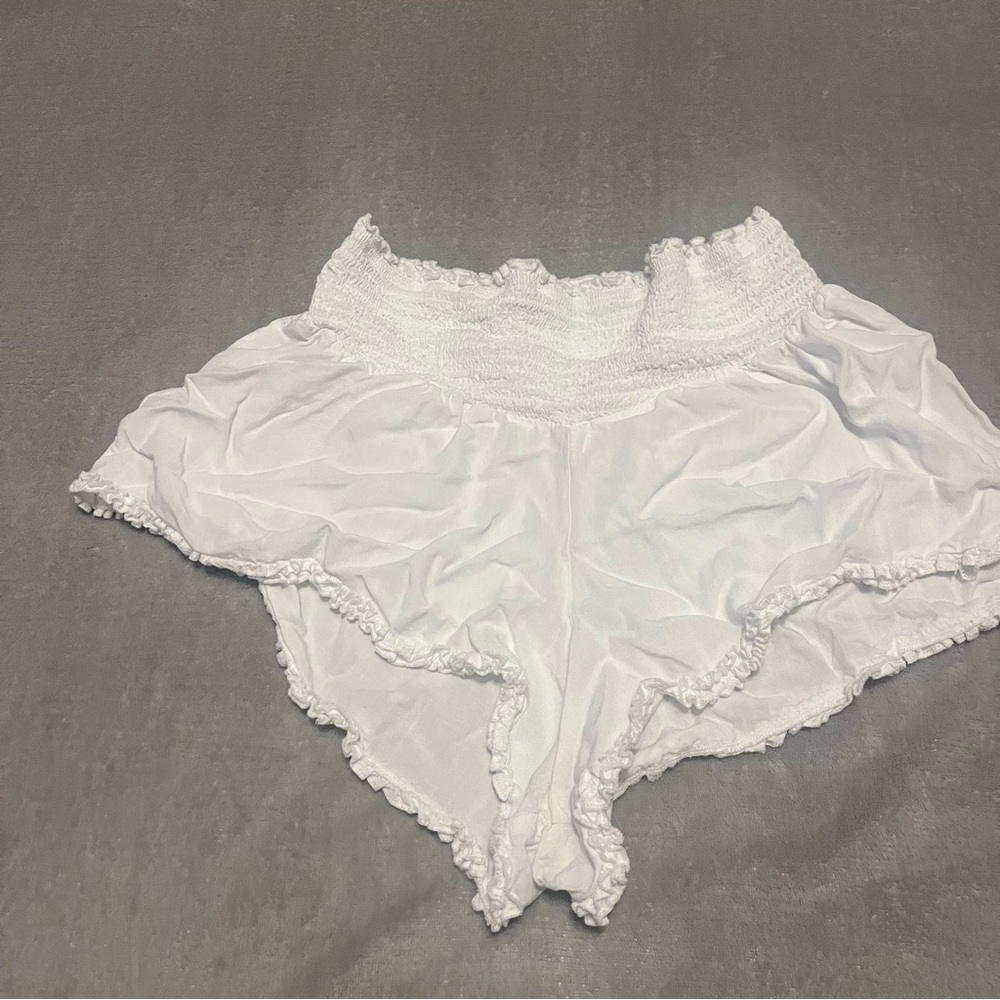 Jessica Simpson High Waist White Shorts